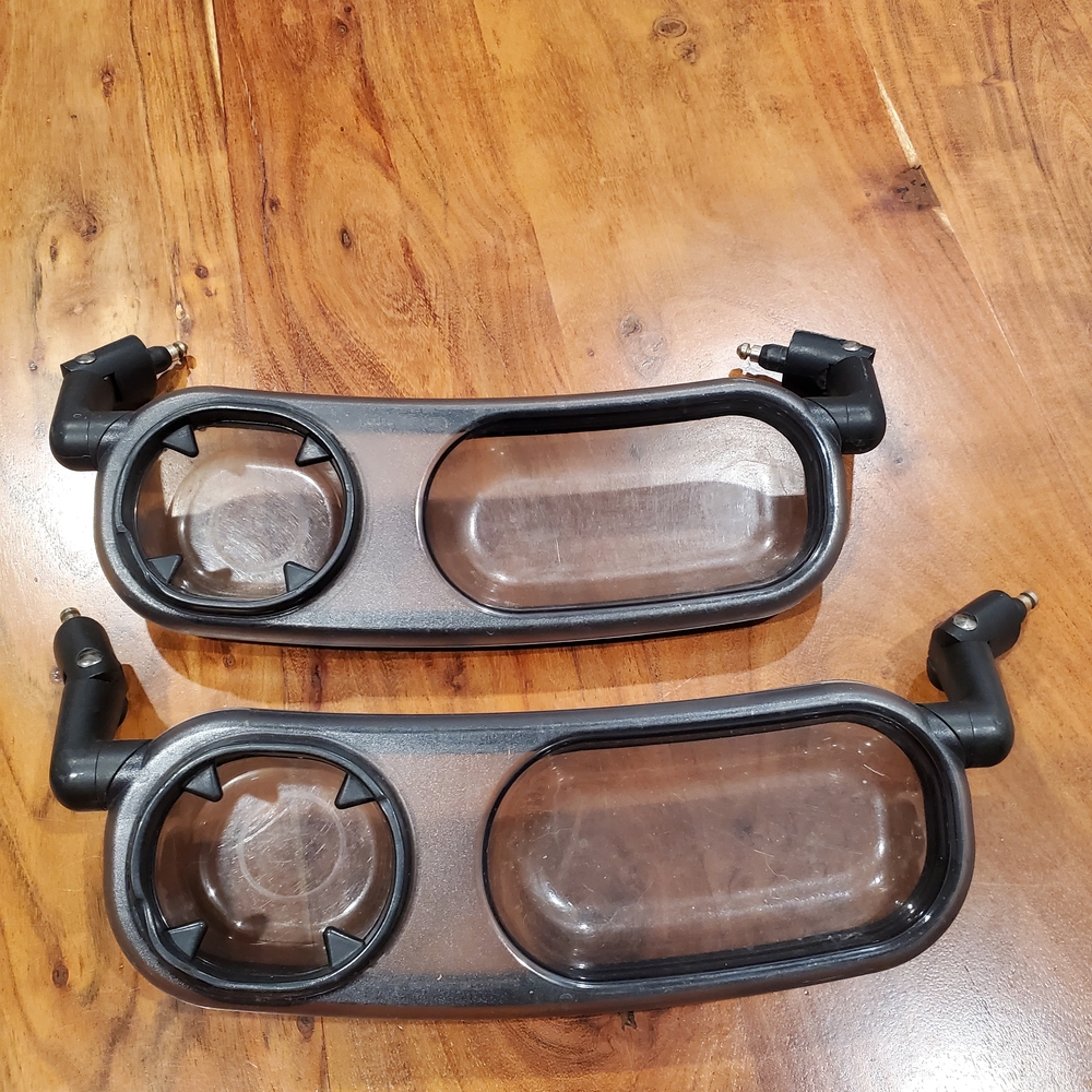 Kids Black Car Seat Cup Holder Set